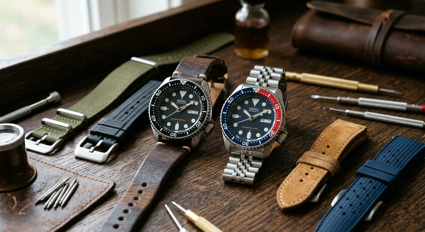 Best Watch Straps for the Seiko SKX007 and SKX009