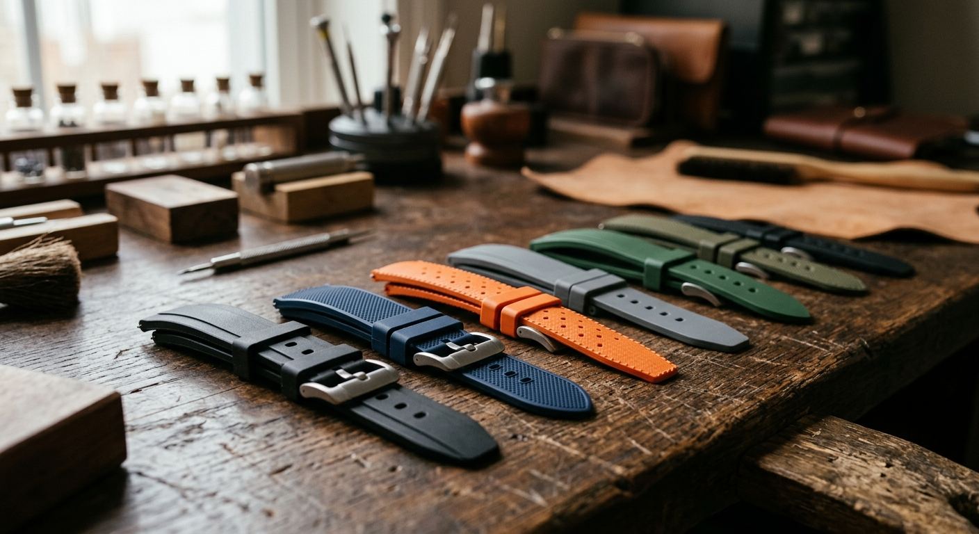Rubber and Silicone Watch Straps: What to Know Before You Buy